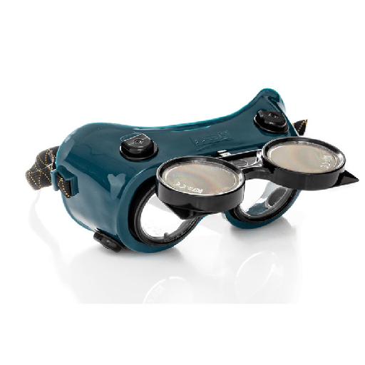 [00135823] 10910 SAFETOP - FLIPPA - Gafas de soldar de PVC y válvulas ocular DIN5 1F