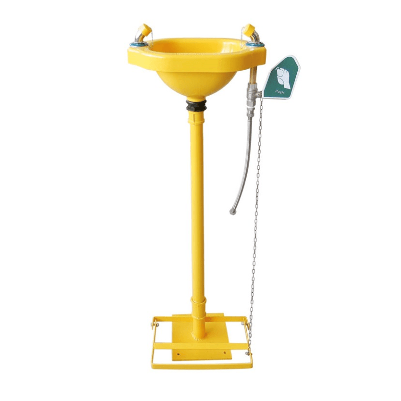 11014 SAFETOP - Lavaojos de pedestal con pulsador y pedal