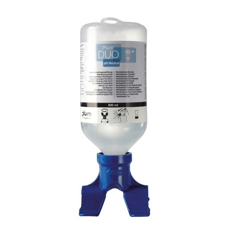 11711 SAFETOP - PLUM-DUO - Botella 500ml para lavado de ojos PH NEUTRO