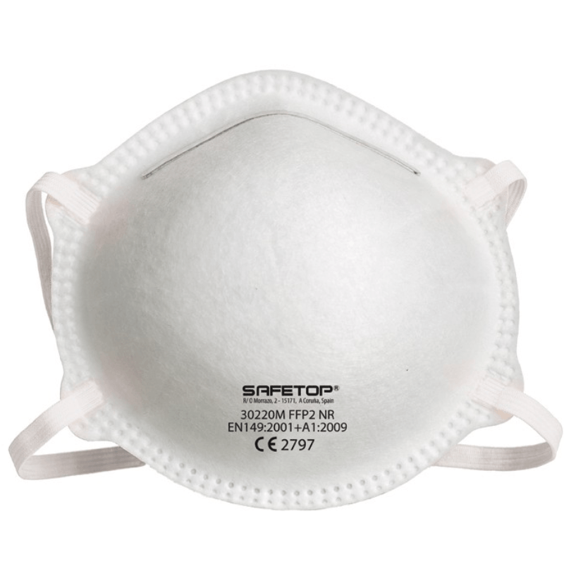 30220M SAFETOP - NR SERIE EMÉ - Mascarilla FFP2 preformada sin válvula