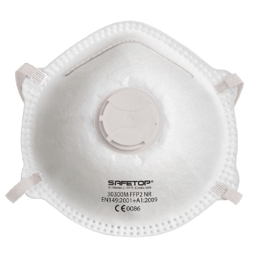 [00139346] 30300M SAFETOP - Mascarilla preformada válvula sin grapas FFP2 NR SERIE EMÉ