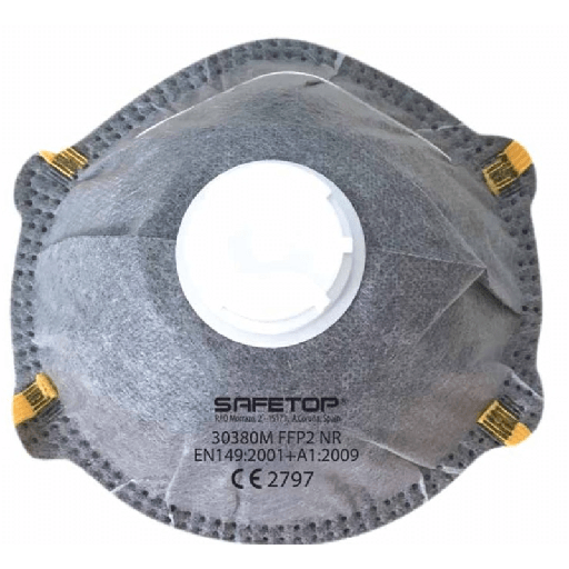 [00139357] 30380M SAFETOP - Mascarilla con carbón activo y válvula FFP2 NR SERIE EMÉ