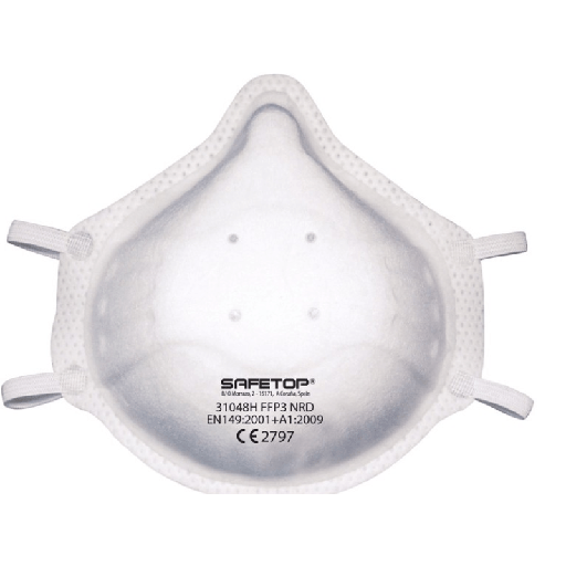 [00139394] 31048H SAFETOP - Mascarilla preformada S/V sello nasal ajuste rápido FFP3 NRD