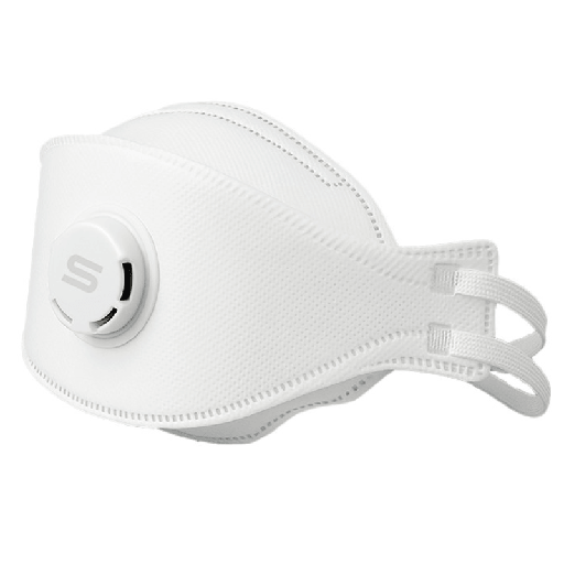 [00139415] 31850M SAFETOP - Mascarilla cimbiforme plegable en 3 paneles y válvula FFP3 NR SERIE EMÉ