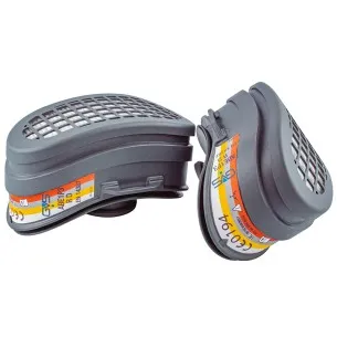 [00139438] SPR582 GVS - Par de filtros ABE1P3 para gases orgánicos, inorgánicos y químicos y polvo