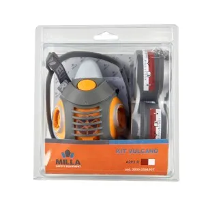 [00139474] KIT VULCANO 2000 MILLA -  Kit máscara Vulcano 2000 y filtros combinados de gas y polvo A2P3