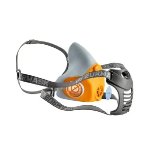 [00139475] VULCANO 2000 MILLA - Semimáscara con doble conexión de bayoneta rápida, para 2 filtros (sin filtros)
