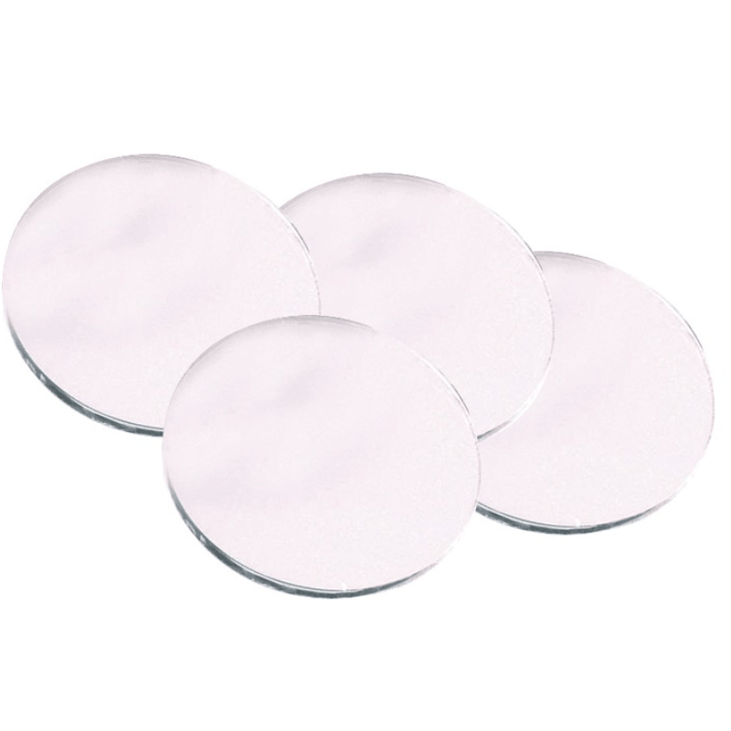 71400 SAFETOP - Cristal mineral transparente redondo 50x2mm