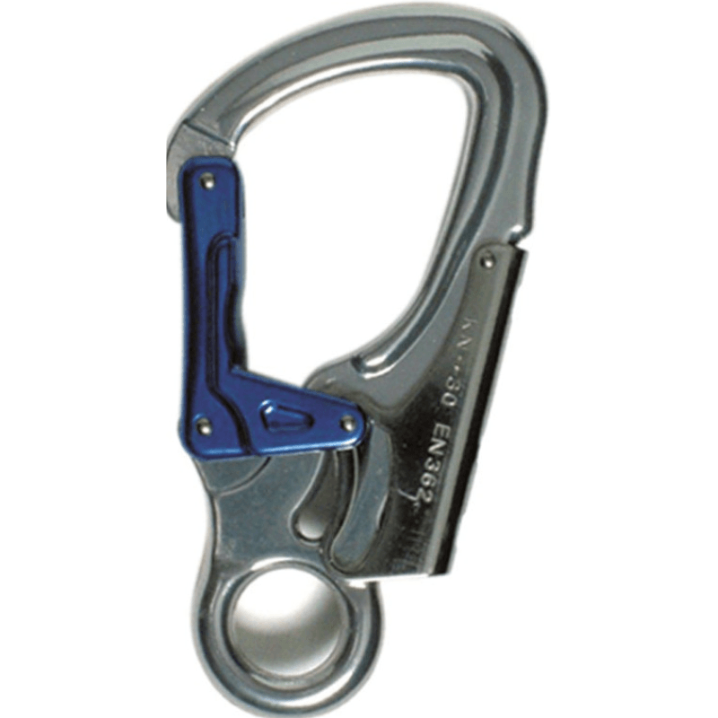 80117 SAFETOP - Mosquetón automático de aluminio apertura 21mm 22KN