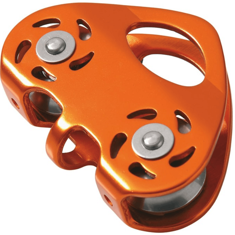 80127 SAFETOP - Polea de aluminio para tirolina para cuerdas de hasta 13mm