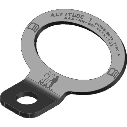 [00155230] 80145 SAFETOP - Placa de anclaje para 3 operarios 70mm apertura