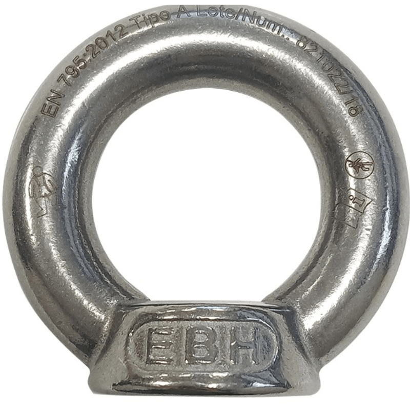 80175 SAFETOP - CANCA2 - Anclaje cáncamo DIAM 33mm rosca hembra 16mm INOX 316