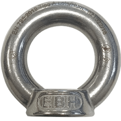 [00155258] 80175 SAFETOP - CANCA2 - Anclaje cáncamo DIAM 33mm rosca hembra 16mm INOX 316