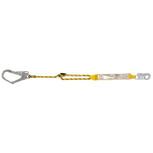 [00155293] 80216 SAFETOP - Cuerda 1,98 m regulable con absorbedor y mosquetones