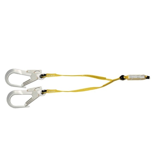 [00155297] 80224 SAFETOP - Doble cinta de 1,82m con absorbedor y 2 mosquetones 80113J