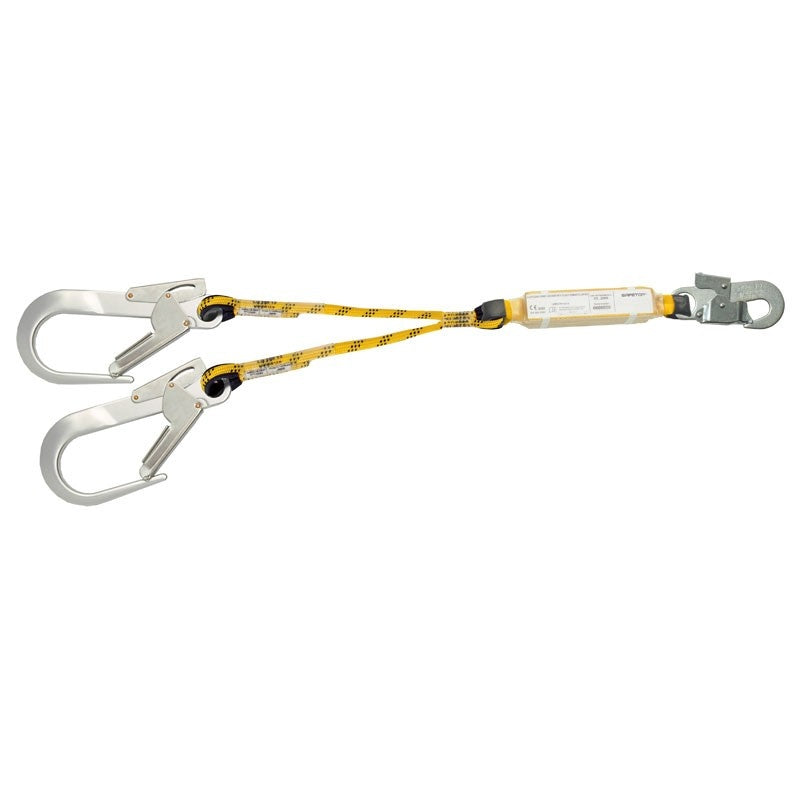 80227 SAFETOP - DOBLE Cuerda 1,72 m absorbedor+80113J (2 uds)+80112J (1 ud)
