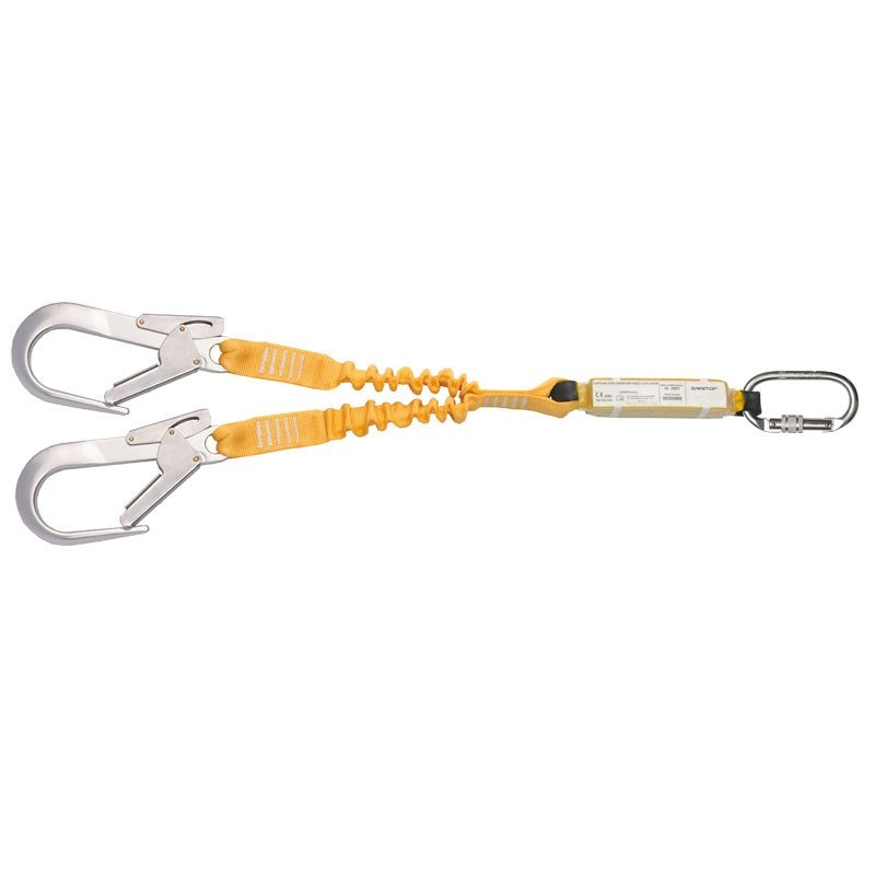 80228 SAFETOP - DOBLE CINTA ELÁSTICA 1,78 m, con absorbedor y mosquetones