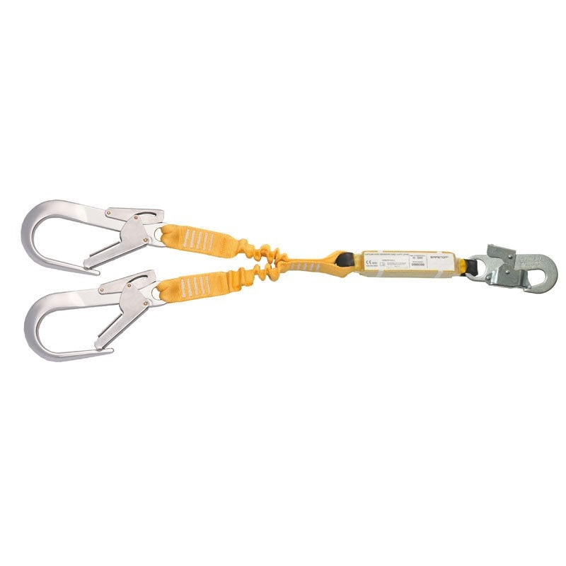 80228B SAFETOP - DOBLE CINTA ELÁSTICA 0,9 m, con absorbedor y mosquetones