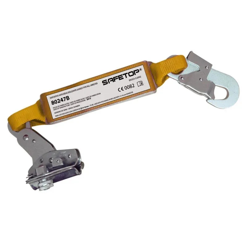 80247BJ SAFETOP - ALTOCHUT con absorbedor y mosquetón para cuerda 14-16 mm