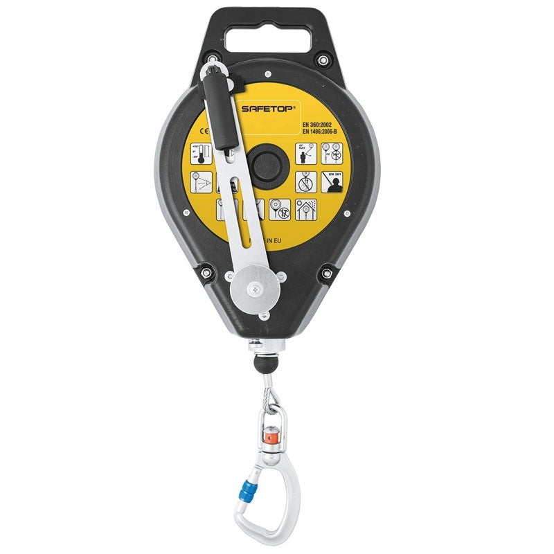 80305 SAFETOP - TORNO-SAFE, torno de cable 25 m con manivela para trípodes