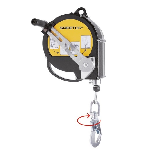 [00155357] 80307 SAFETOP - TORNO SAFE 15, torno de cable 15 m con manivela