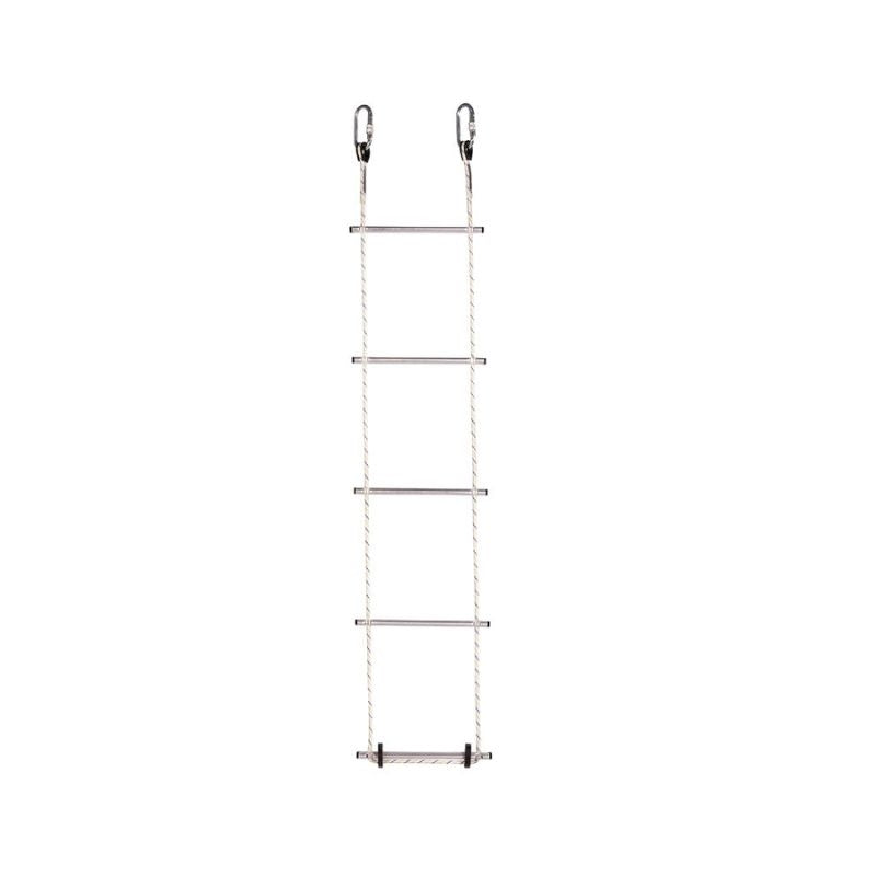 80360 SAFETOP - ESCALERA, enrollable de cuerda de 11 m y 37 peldaños
