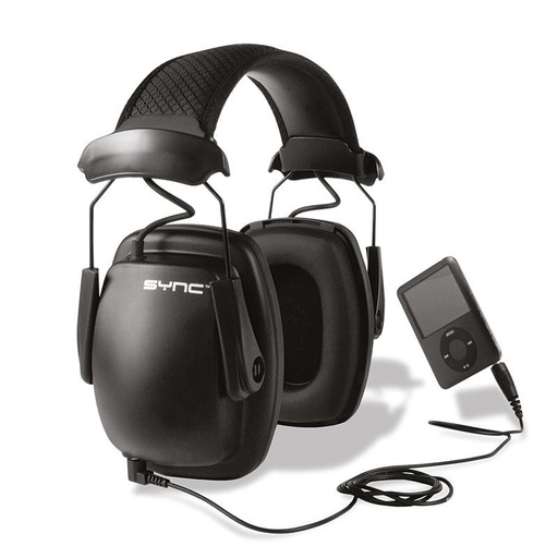 [00155566] 82000 SAFETOP - SYNC STEREO, protector auditivo para dispositivos SNR 28 dB
