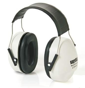 83000 SAFETOP - WHISPER, protector auditivo copas blancas SNR 28,45 Db