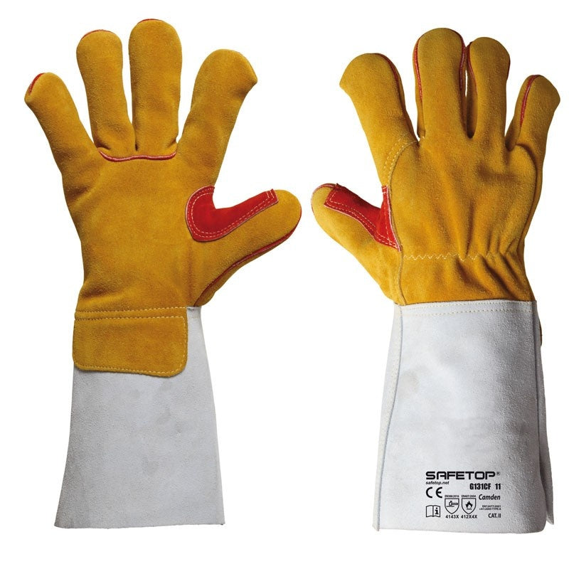 G131RP SAFETOP - ACADIA, guante soldador con refuerzo en pulgar