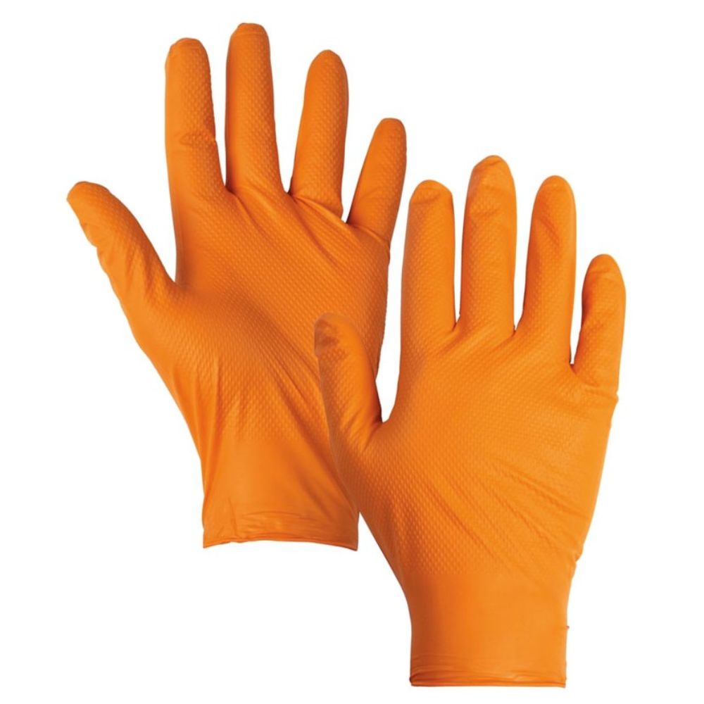 061A SAFETOP - DIAMOND GRIP - Guante químico de nitrilo diamantado