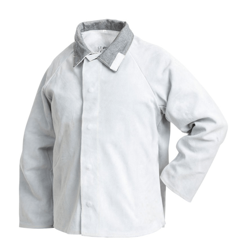 20100 SAFETOP - Chaqueta de cuero para soldador serraje calidad standard