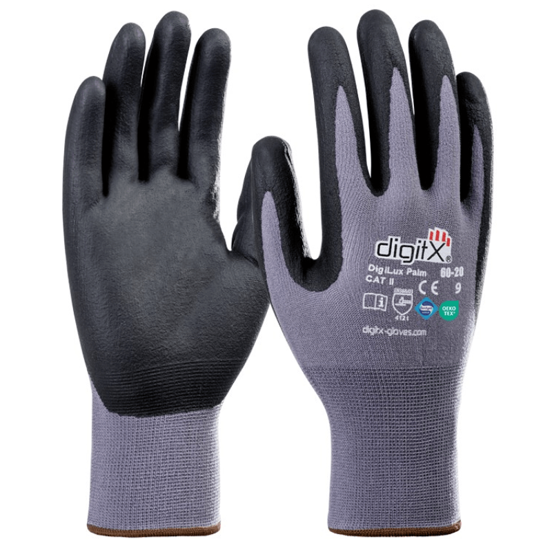 60-20 DIGITX® - DIGILUX PALM - Guante lycra-nitrilo 15g satinizado