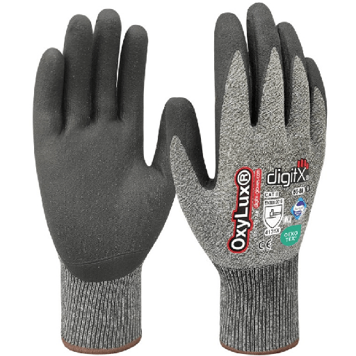 [00141918] 60-80 DIGITX® - OXYLUX - Guante de nylon-spandex y nitrilo satinizado (10)