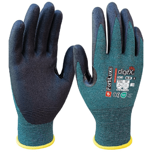 [00142222] 64-61 DIGITX® - FORTILUX - Guante anticorte B nitrilo foam 18g refuerzo OEKO-Tex (10)