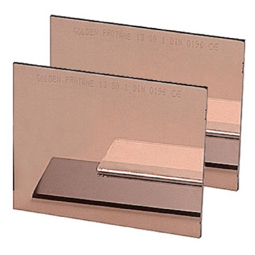 [00143148] 71111 SAFETOP - GOLD COATED - Cristal mineral espejado 108x51mm
