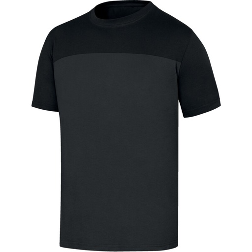 [00161489] GENOA2 DELTA PLUS - Camiseta de cuello redondo 100% algodón (AZUL MARINO-NEGRO, S)