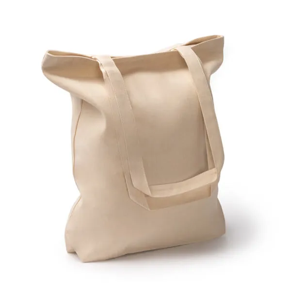 BO1935 LUCIX STAMINA - Bolsa 100% algodón 230 g/m² con fuelle en la base