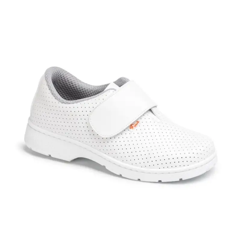 1807-LM DIAN - Zapato sanitario con velcro muy transpirable