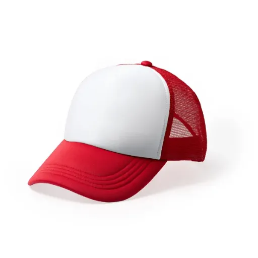 [00171354] GO1283 STAMINA - BARNY - Gorra de poliéster de 5 paneles con rejilla trasera (AZUL)